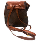 Celine Macadam Brown Gold Backpack — view 2