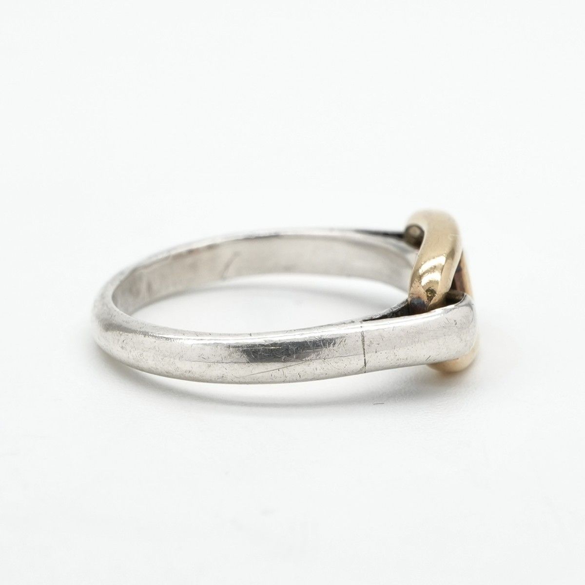 Hermes Chaine D'ancre Ring 750 925 Sterling Silver Gold Enchainee — view 4
