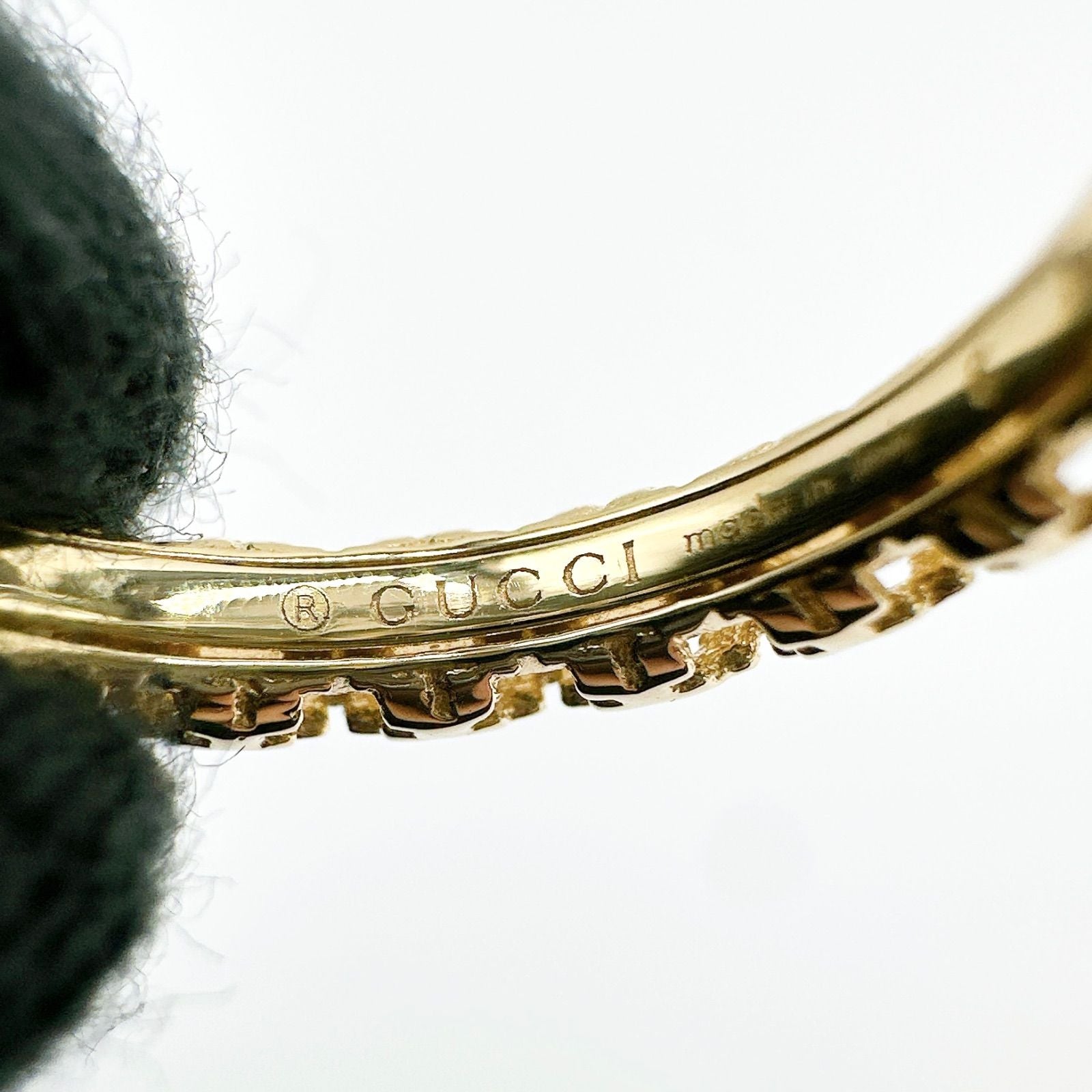 Gucci Diamantissima Diamond Yellow Gold Ring — view 6