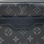 Louis Vuitton Shoulder Bag Trio Messenger Monogram Eclipse Reverse Black Gray — view 8