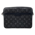 Louis Vuitton Shoulder Bag Trio Messenger Monogram Eclipse Reverse Black Gray — view 2