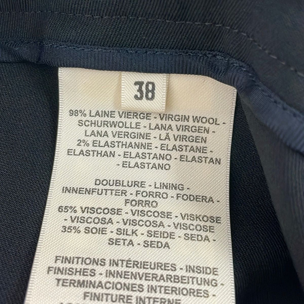 Hermes Pants 38 M Black Full Length — view 5