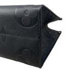 Louis Vuitton Tote On The Go MM Monogram Empreinte Noir Black — view 7