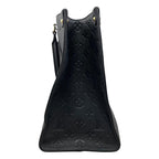 Louis Vuitton Tote On The Go MM Monogram Empreinte Noir Black — view 4