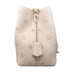 Louis Vuitton Shoulder Bag Neo Noe MM Monogram Empreinte Beige Pink — view 4