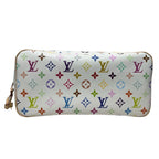 Louis Vuitton Tote Neverfull MM Monogram Multicolor Canvas Blanc White — view 5