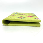 Louis Vuitton Card Case Pocket Organizer Leather Pistachio Green — view 3