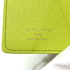 Louis Vuitton Card Case Pocket Organizer Leather Pistachio Green — view 7