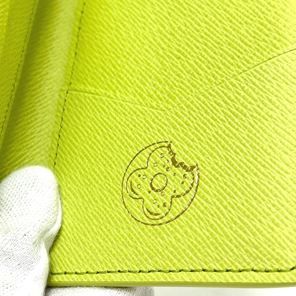 Louis Vuitton Card Case Pocket Organizer Leather Pistachio Green — view 8