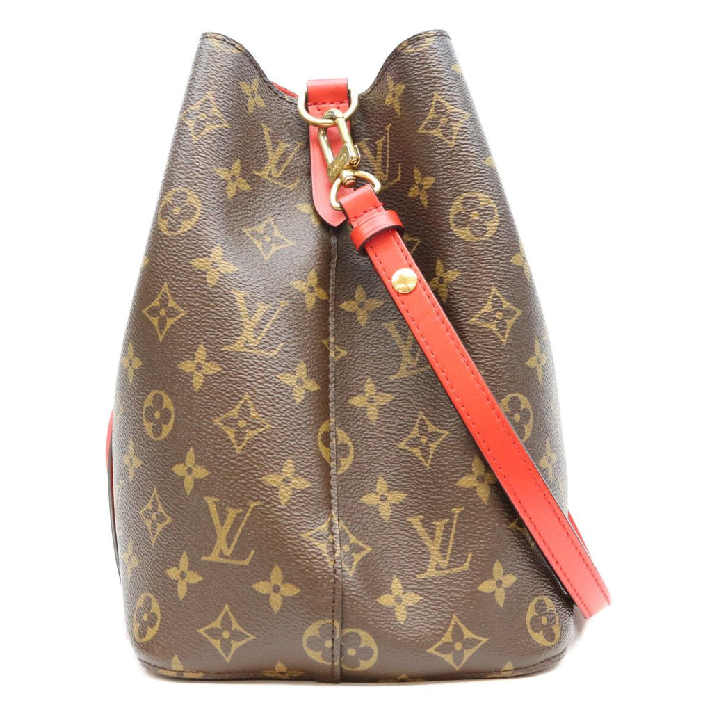 Louis Vuitton Monogram Coquelicot Red Neo Noe MM Shoulder — view 2