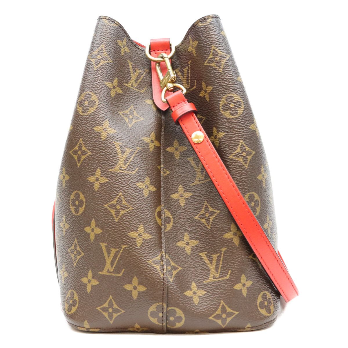 Louis Vuitton Monogram Coquelicot Red Neo Noe MM Shoulder — view 2