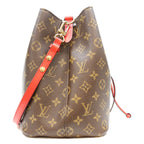 Louis Vuitton Monogram Coquelicot Red Neo Noe MM Shoulder — view 4