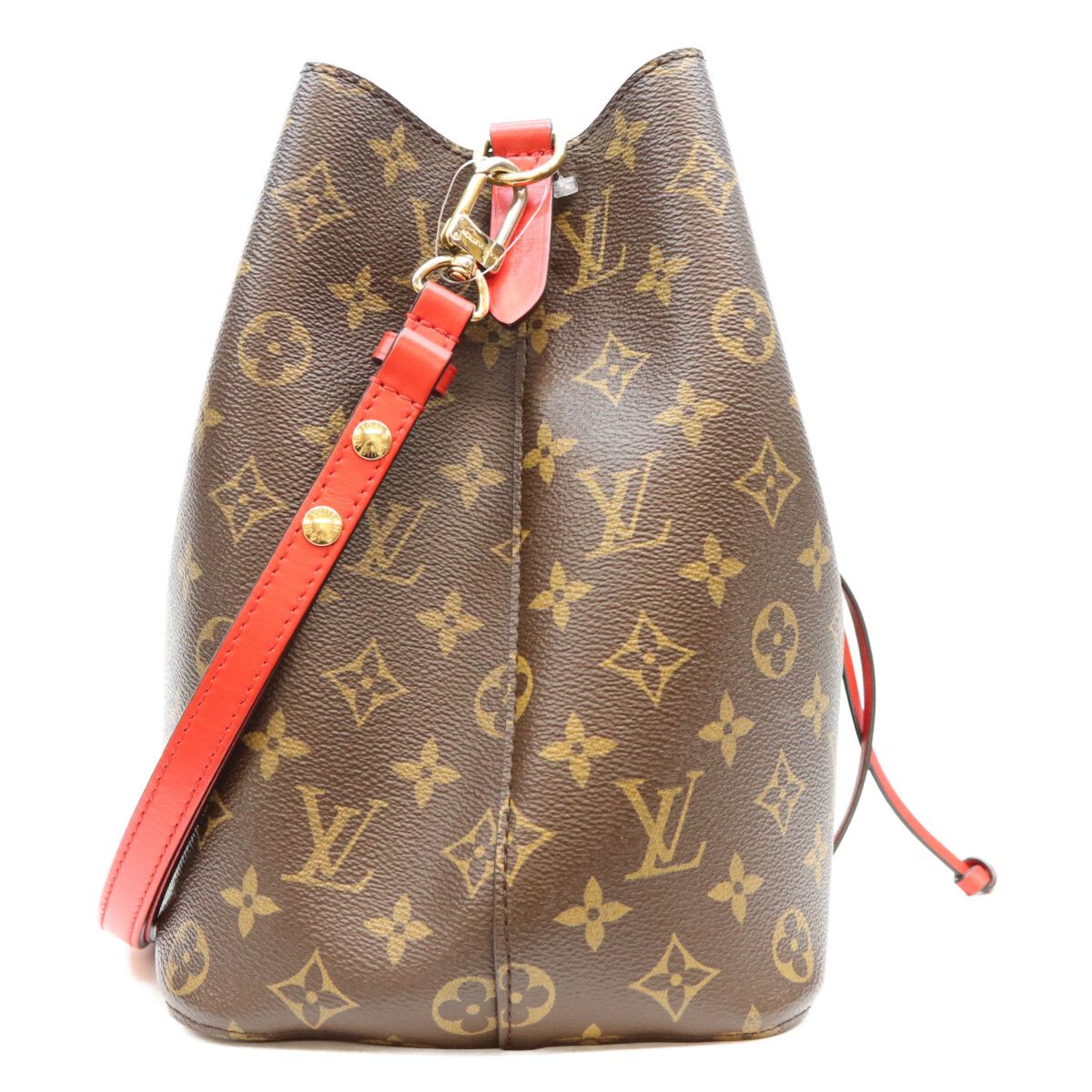 Louis Vuitton Monogram Coquelicot Red Neo Noe MM Shoulder — view 4