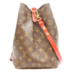 Louis Vuitton Monogram Coquelicot Red Neo Noe MM Shoulder — view 4