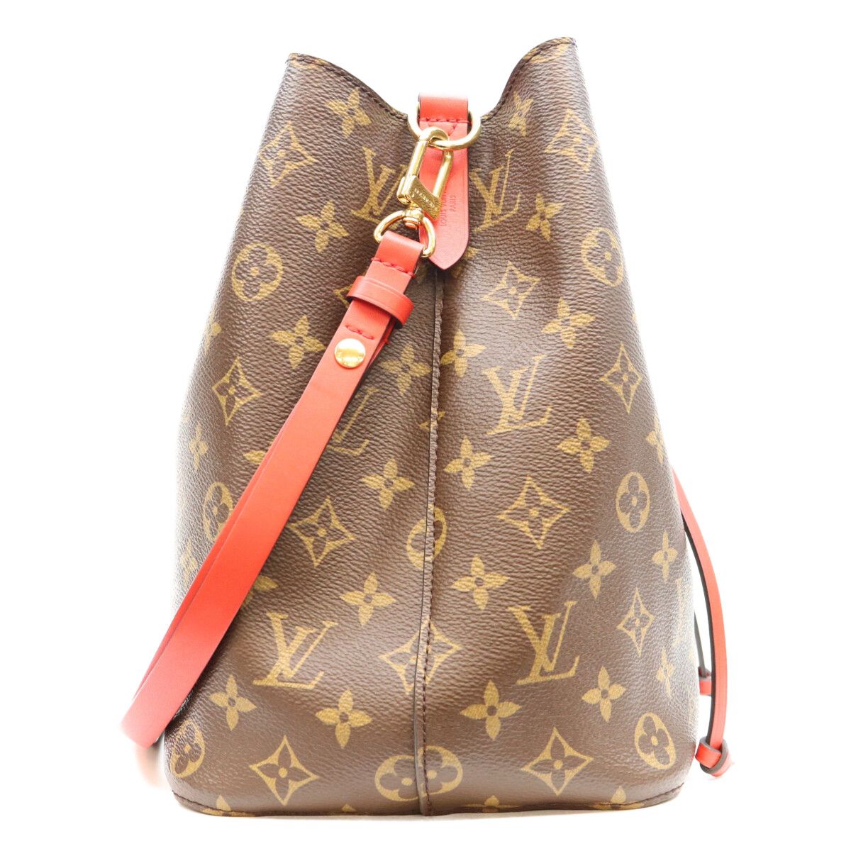 Louis Vuitton Monogram Coquelicot Red Neo Noe MM Shoulder — view 2