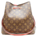 Louis Vuitton Monogram Coquelicot Red Neo Noe MM Shoulder — view 3