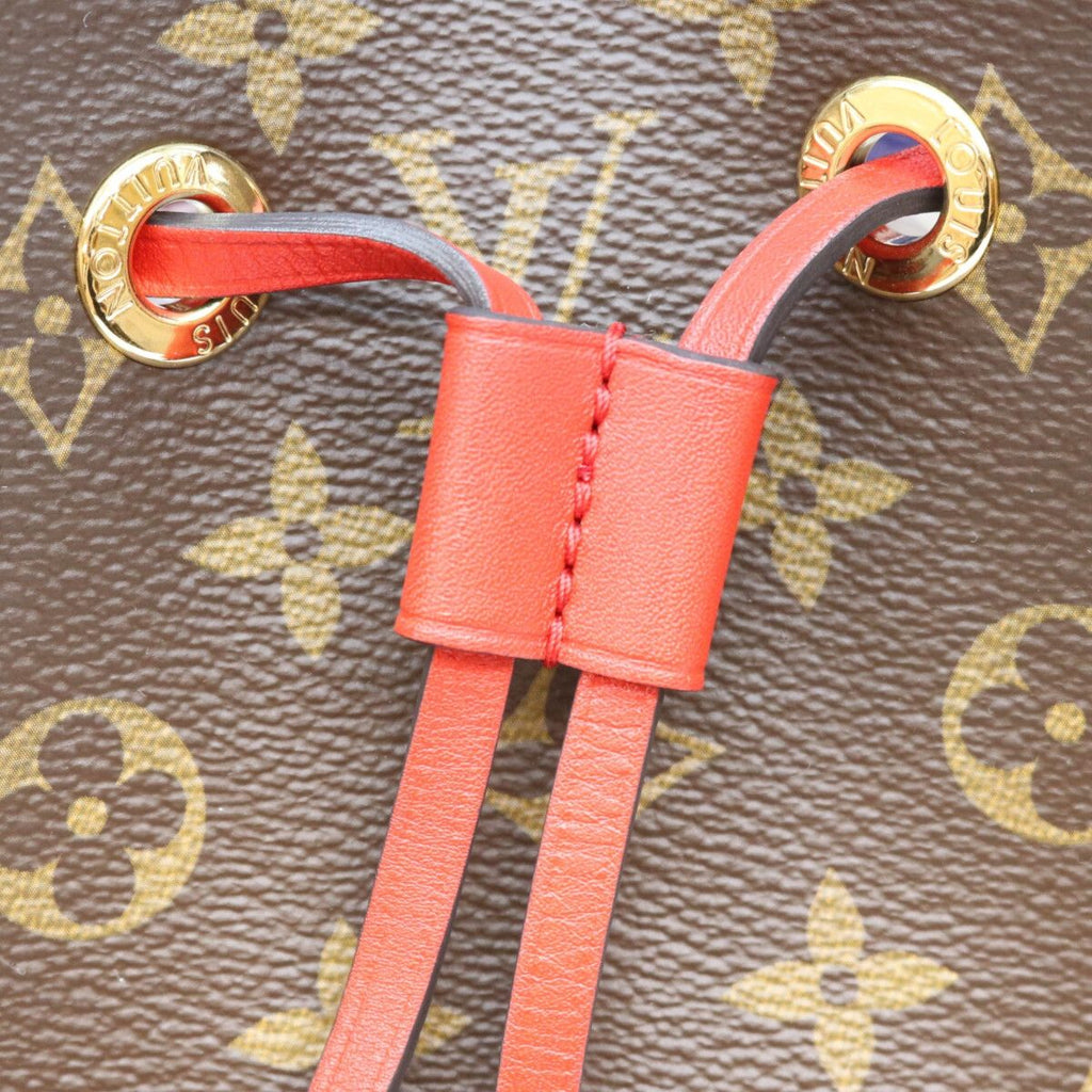 Louis Vuitton Monogram Coquelicot Red Neo Noe MM Shoulder — view 8