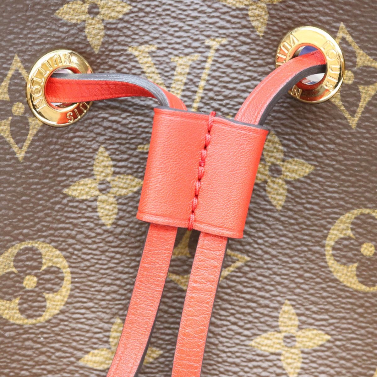 Louis Vuitton Monogram Coquelicot Red Neo Noe MM Shoulder — view 8