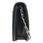 Chanel Black Lamb Gold Full Flap Turnlock Quilted 23 — view 2