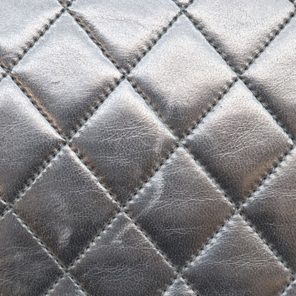 Chanel Black Lamb Gold Full Flap Turnlock Quilted 23 — view 7