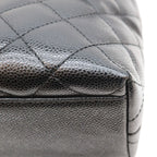 Chanel Black Caviar Top Handle — view 8
