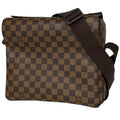 Louis Vuitton Naviglio Shoulder Bag Damier Brown