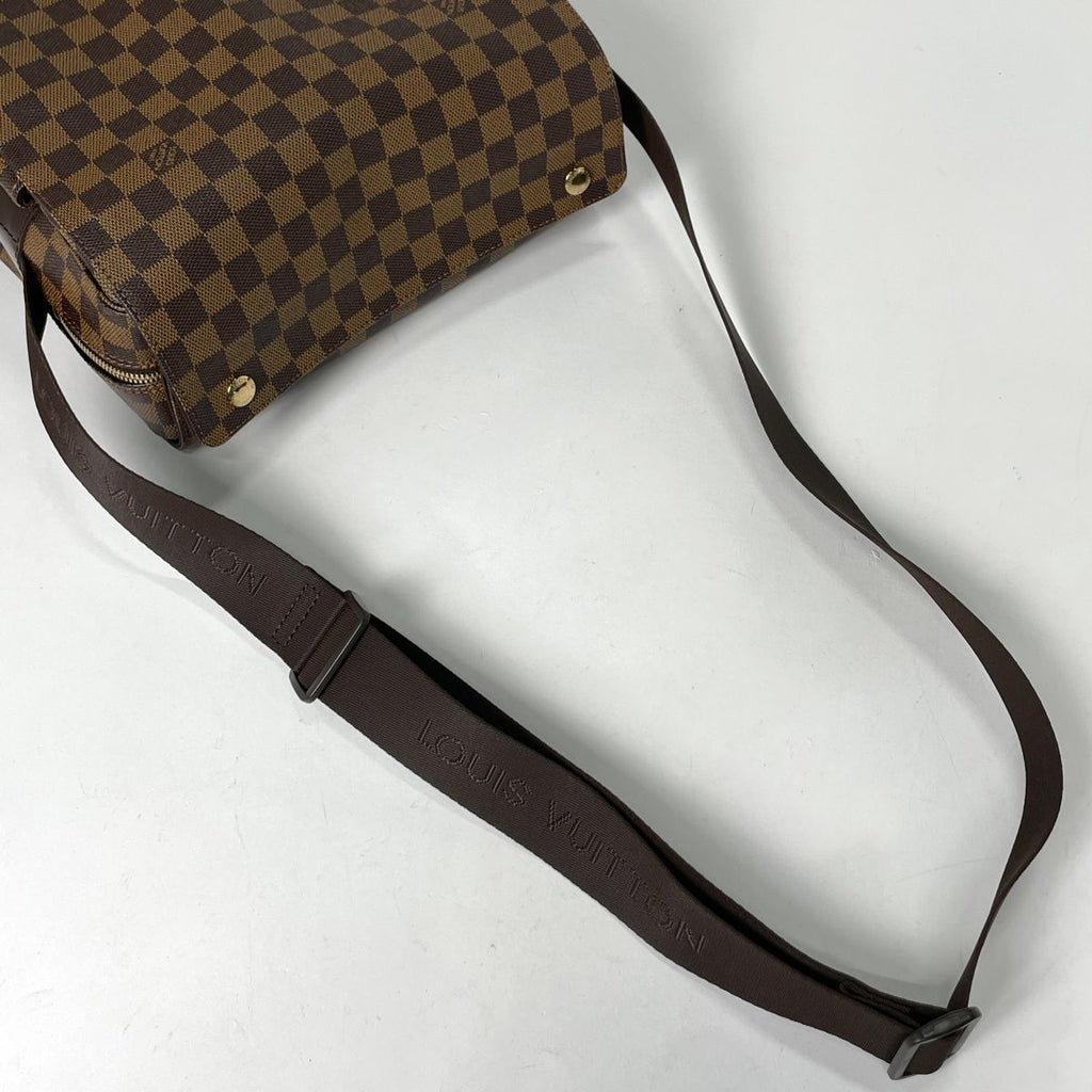 Louis Vuitton Naviglio Shoulder Bag Damier Brown — view 5