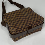 Louis Vuitton Naviglio Shoulder Bag Damier Brown — view 2