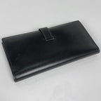 Hermes Bearn Wallet Box Calf Black — view 2