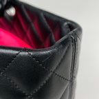 Chanel Cambon Line Large Tote CC Logo Leather Black — view 4