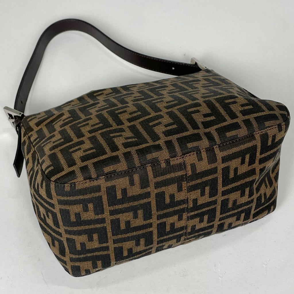 Fendi Shoulder Bag Zucca Pattern Canvas Brown — view 2