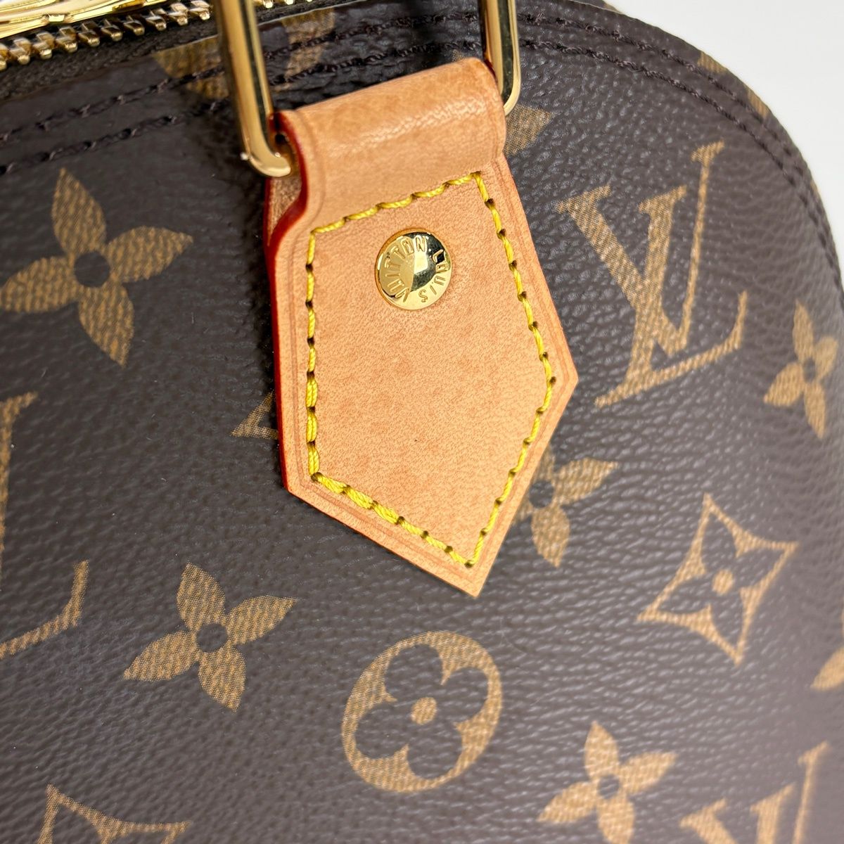 Louis Vuitton Alma BB Handbag 2-Way Monogram Brown — view 4