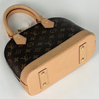 Louis Vuitton Alma BB Handbag 2-Way Monogram Brown — view 2