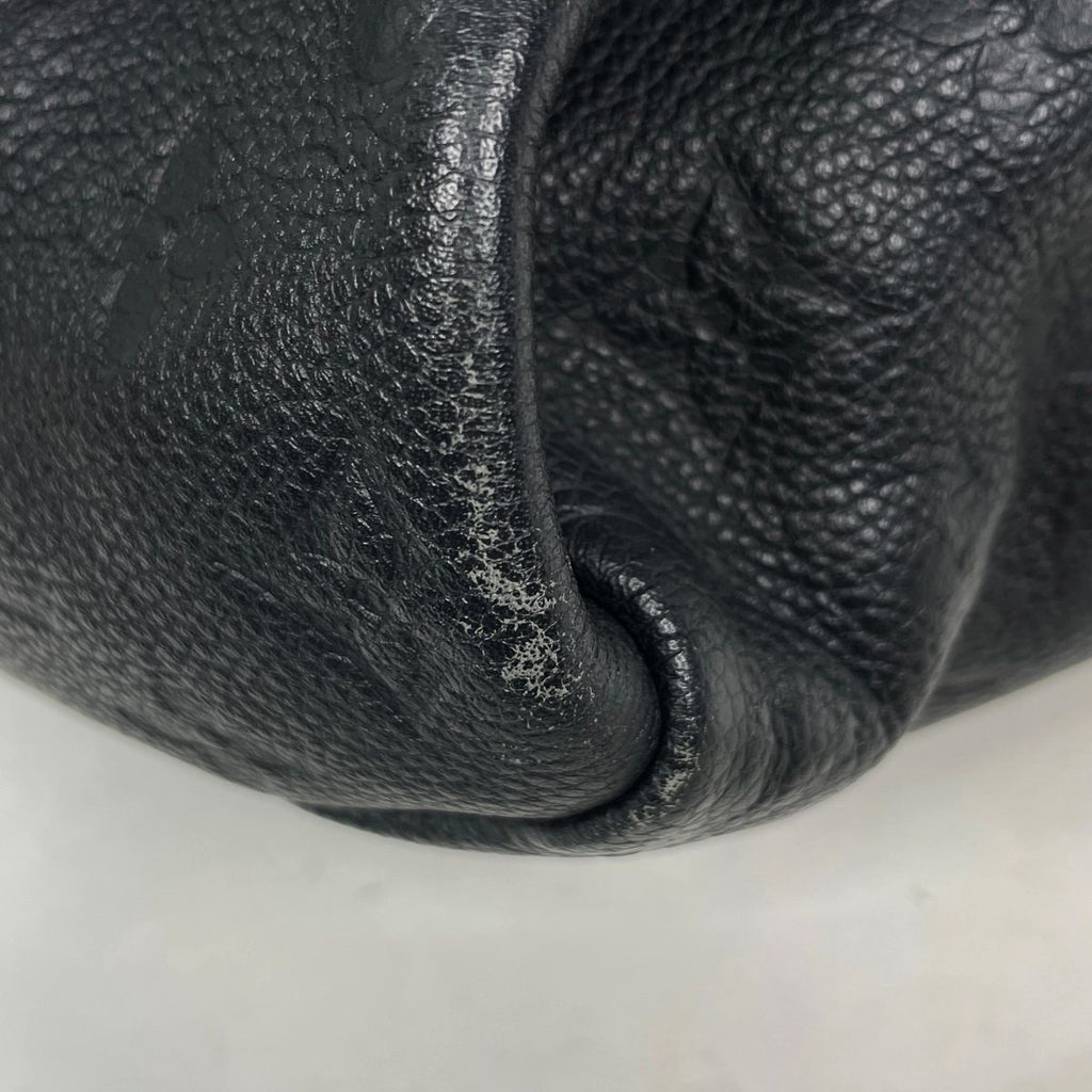 Louis Vuitton Artsy MM Shoulder Bag Monogram Empreinte Noir — view 3
