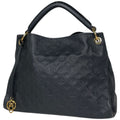 Louis Vuitton Artsy MM Shoulder Bag Monogram Empreinte Noir
