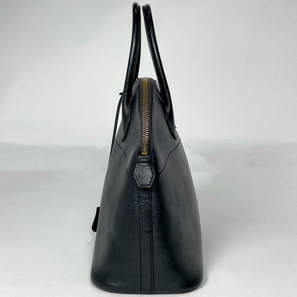 Hermes Bolide 35 Handbag Ardennes Black — view 2