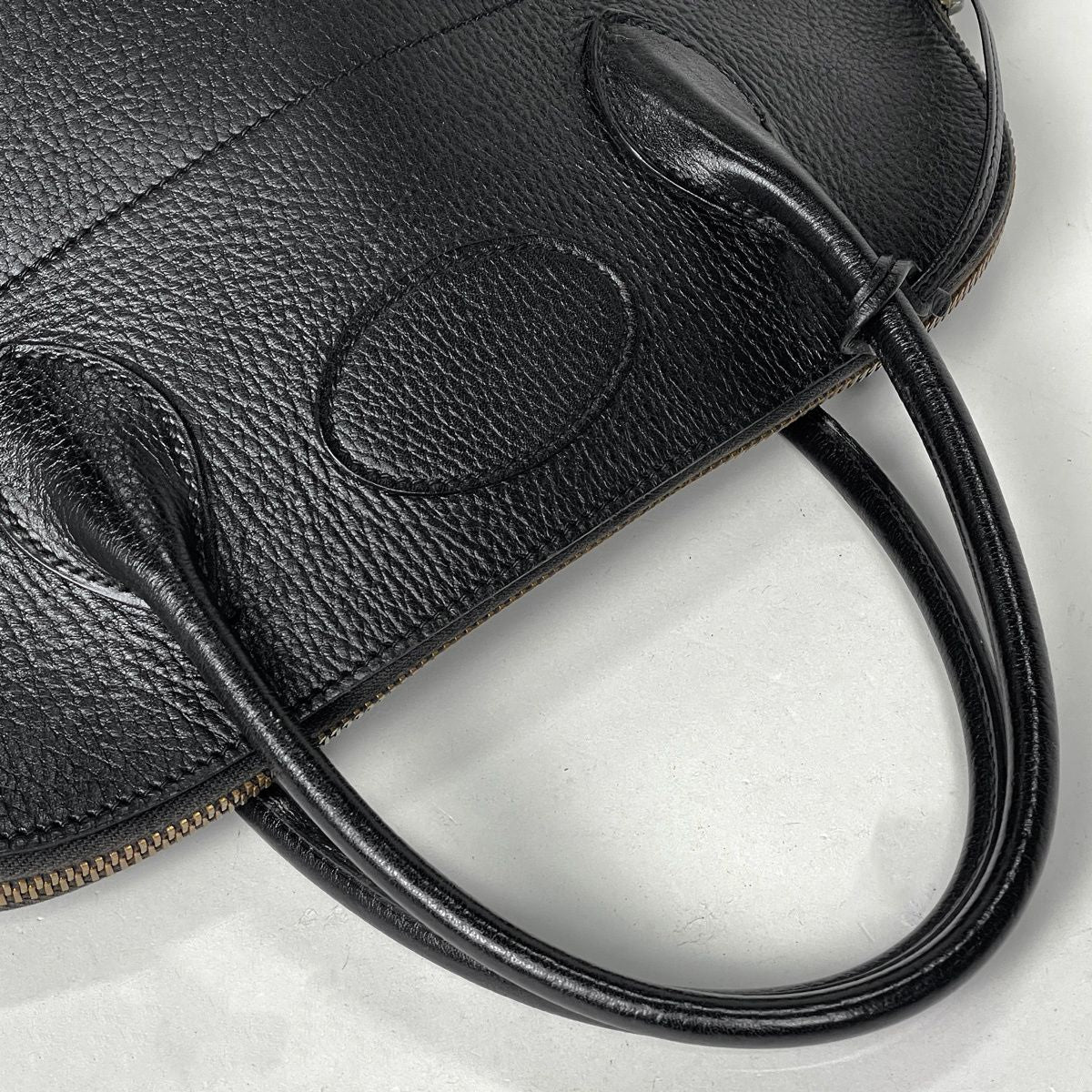 Hermes Bolide 35 Handbag Ardennes Black — view 9
