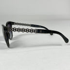 Chanel Sunglasses CC Logo Eyewear Gradient Acetate Black — view 2