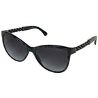 Chanel Sunglasses CC Logo Eyewear Gradient Acetate Black