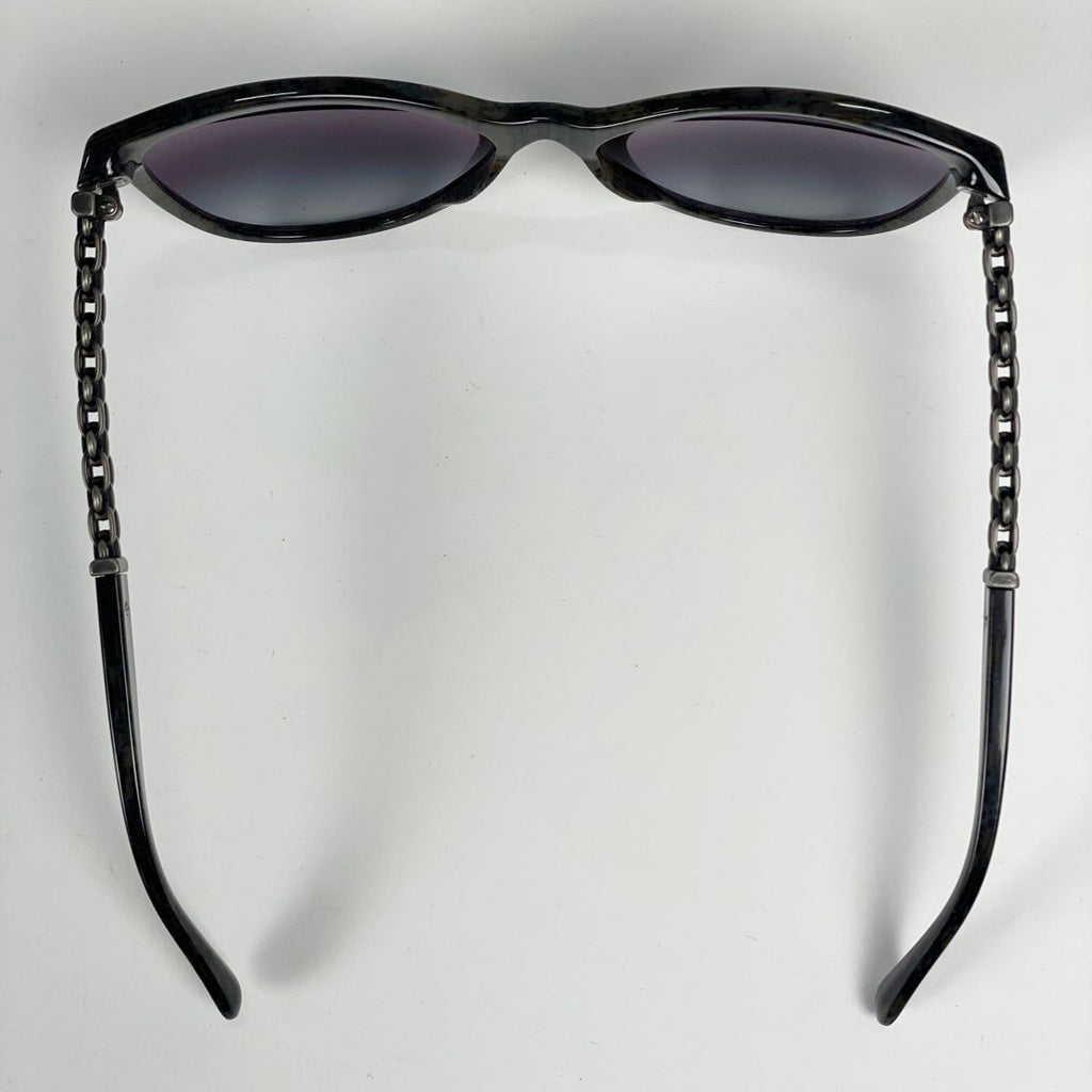 Chanel Sunglasses CC Logo Eyewear Gradient Acetate Black — view 3