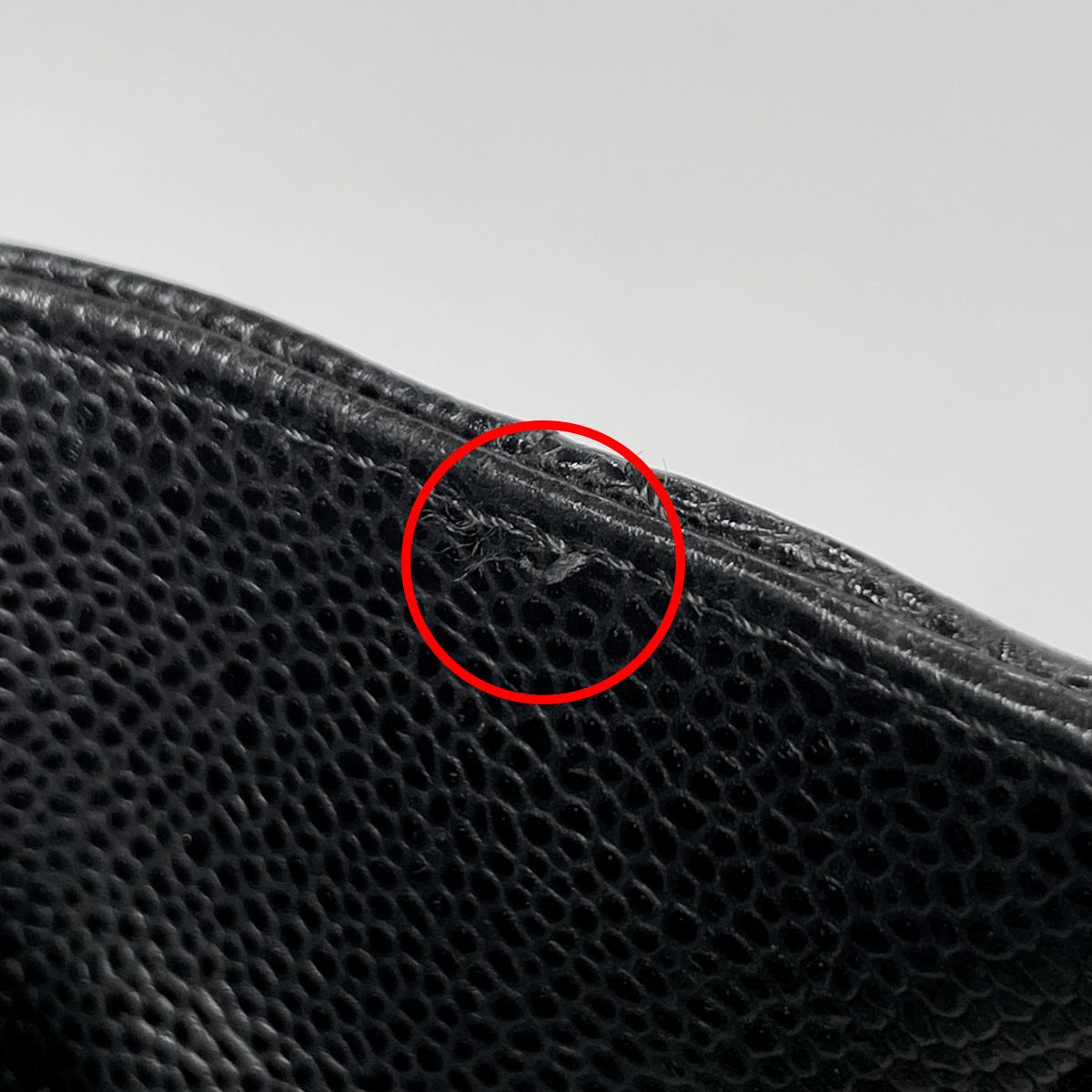 Chanel Tote CC Logo Quilted Grand Shopping GST Caviar Leather Black — view 7