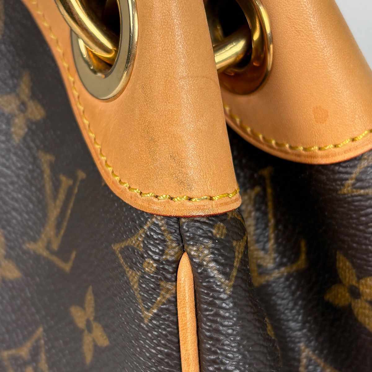 Louis Vuitton Galleria PM Shoulder Bag Monogram Brown — view 4