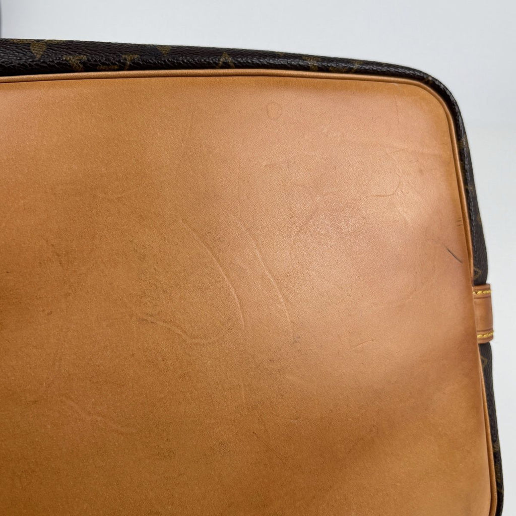 Louis Vuitton Petit Noe Shoulder Bag Drawstring Monogram Brown — view 3