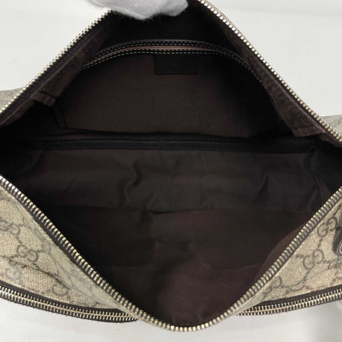 Gucci Shoulder Bag GG Pattern Brown — view 9