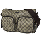 Gucci Shoulder Bag GG Pattern Brown
