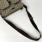 Gucci Shoulder Bag GG Pattern Brown — view 6