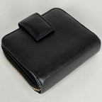 Saint Laurent Bifold Wallet Leather Black — view 2
