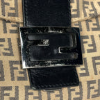 Fendi Shoulder Bag Zucchino Pattern Canvas Beige — view 4