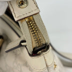 Gucci Guccissima Tote GG Pattern Shimarais White — view 6