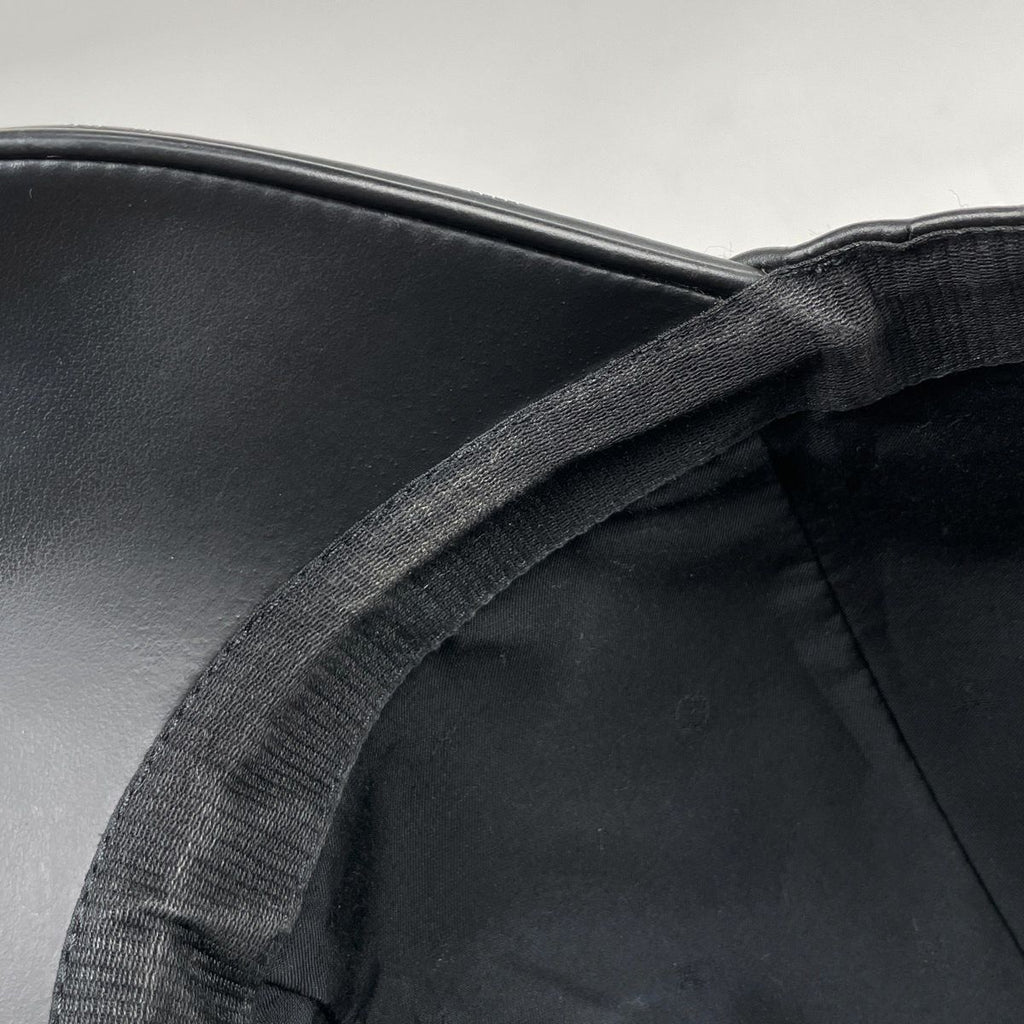 Louis Vuitton Cap Monogram Shadow Hat Leather Noir — view 4